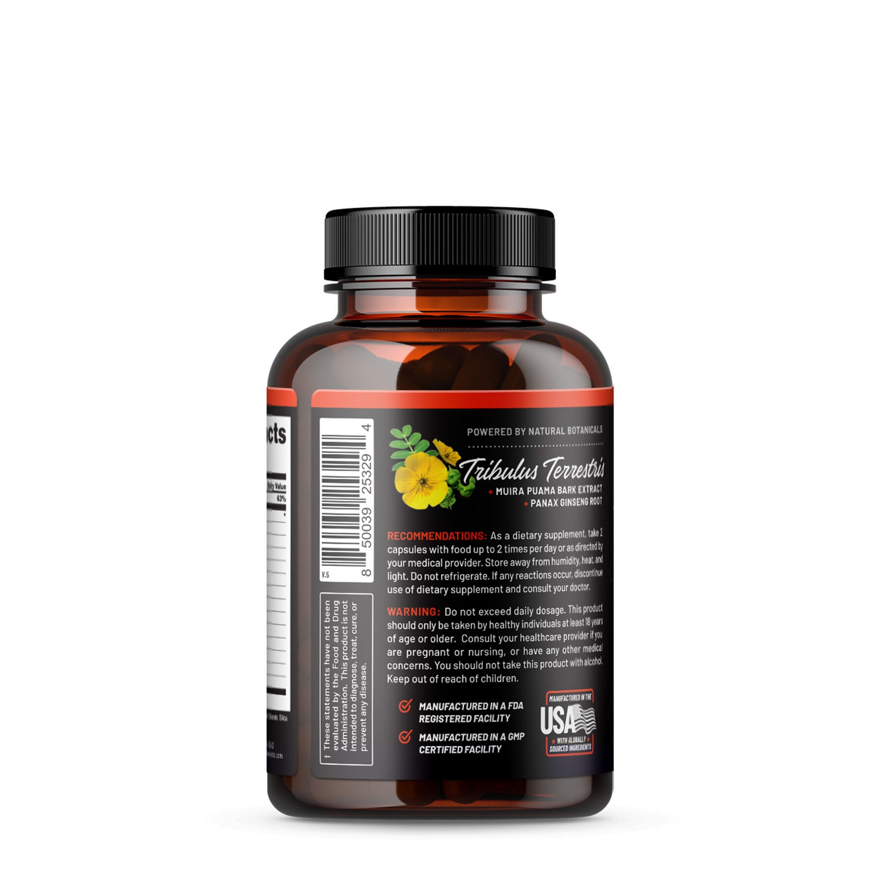 Nitric Oxide Booster - 60 Capsules &#40;30 Servings&#41;  | GNC